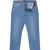 Regular Slim Fit Bleach Wash Stretch Denim Jeans