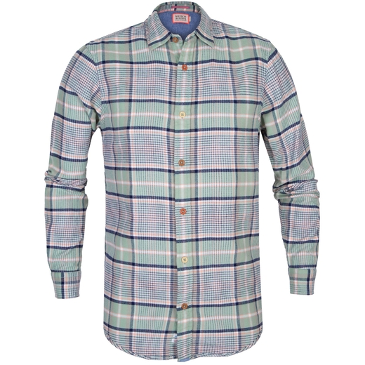 Regular Fit Check Flannel Shirt-on sale-Fifth Avenue Menswear