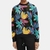 Regular Fit Floral Print Sweatshirt