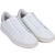 Athene Low Contrast Trim Leather Sneaker