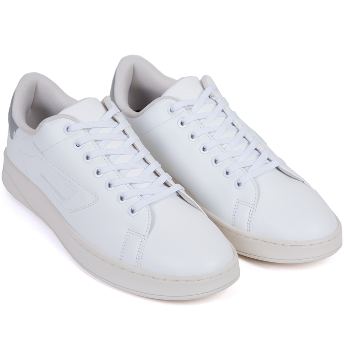 Athene Low Contrast Trim Leather Sneaker