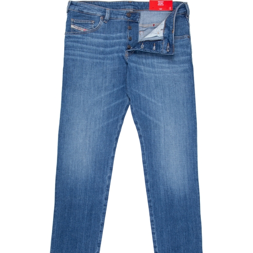 D-Yennox Taper Fit Light Wash Stretch Denim Jeans-new online-Fifth Avenue Menswear