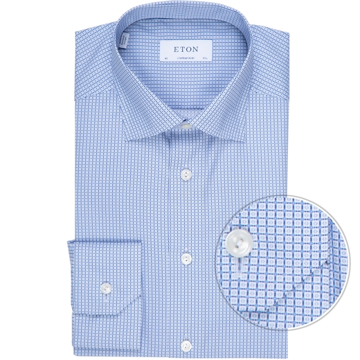 Contemporary Fit Luxury Cotton Dress Shirt-new online-Fifth Avenue Menswear