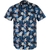 Brody Big Floral Print Short Sleeve Shirt