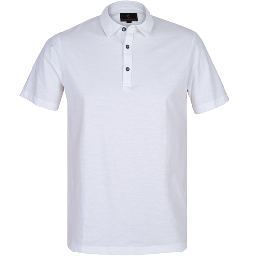 Slim Fit Logan Slub Cotton Jersey Polo-new online-Fifth Avenue Menswear