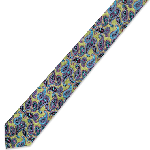 Limited Edition Bern Paisley Silk Tie-accessories-Fifth Avenue Menswear