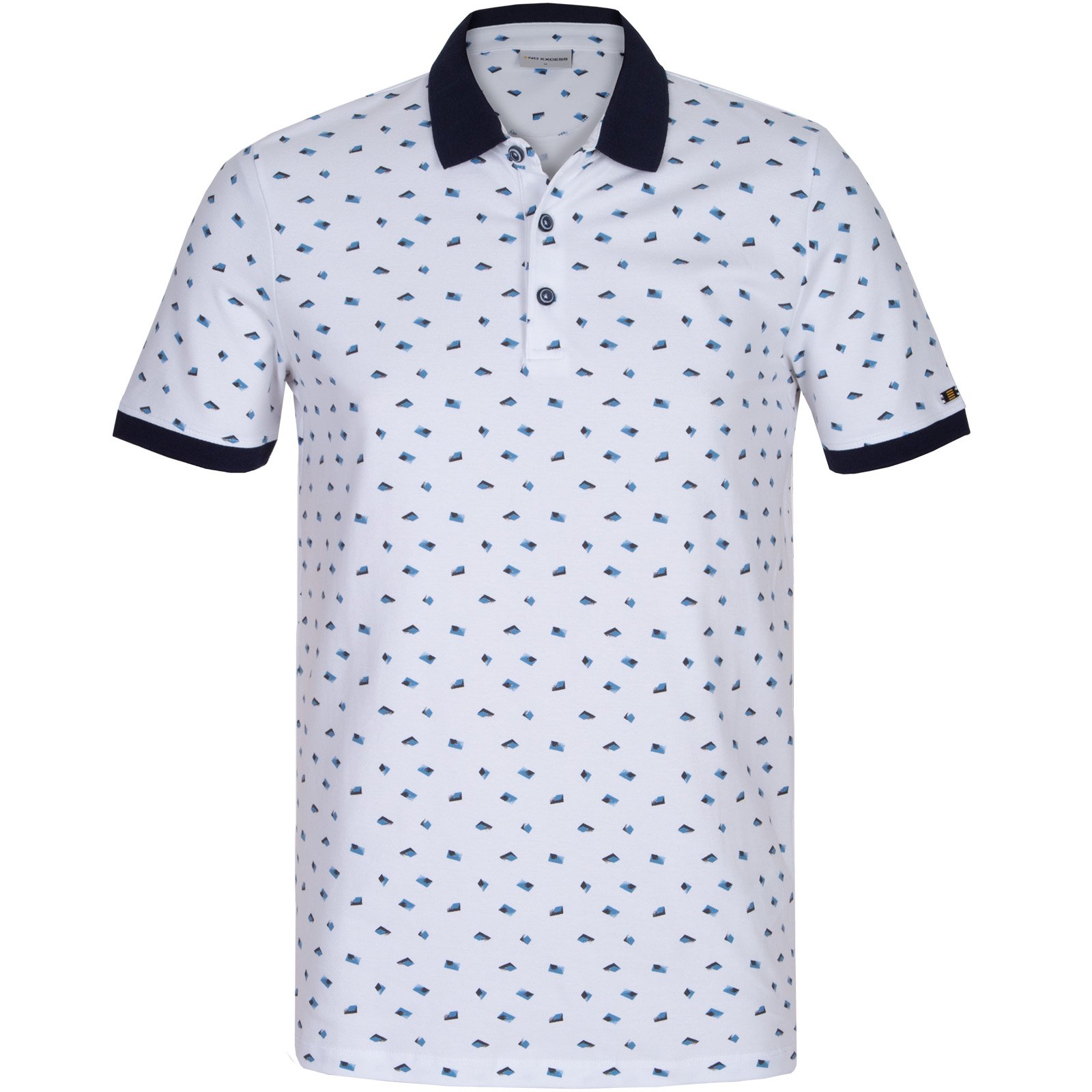 Printed Pique Polo - T-Shirts & Polos-Polos : Fifth Avenue Menswear ...