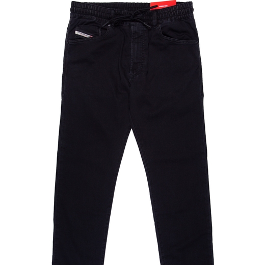 Krooley Tapered Fit Black Jogg Jeans-new online-Fifth Avenue Menswear