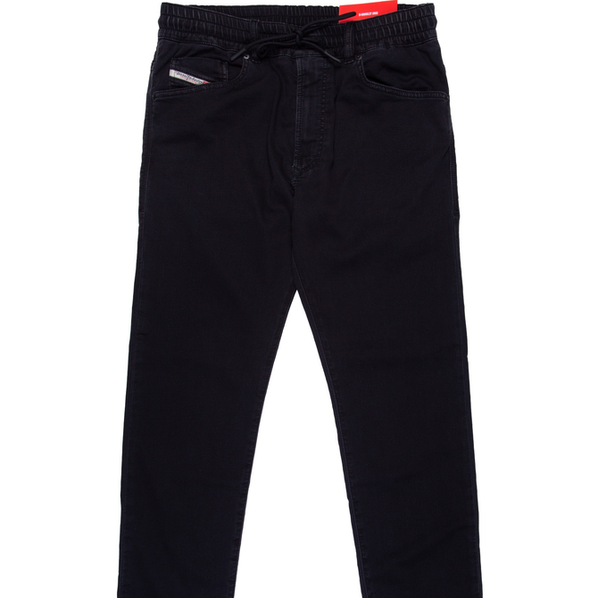 Krooley Tapered Fit Black Jogg Jeans