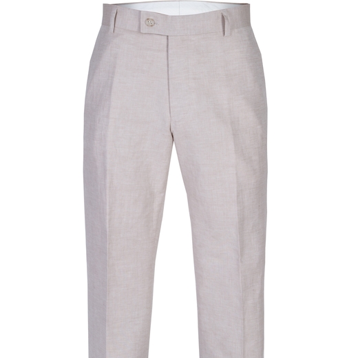 Joe Linen & Cotton Blend Dress Trousers-wedding-Fifth Avenue Menswear