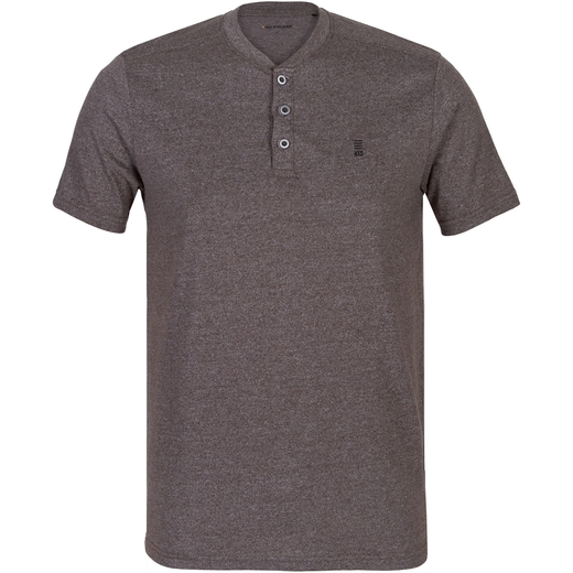 Short Sleeve Marle Henley T-Shirt-on sale-Fifth Avenue Menswear