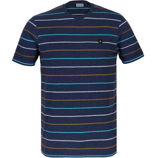Melange Mutii Stripe T-Shirt-on sale-Fifth Avenue Menswear