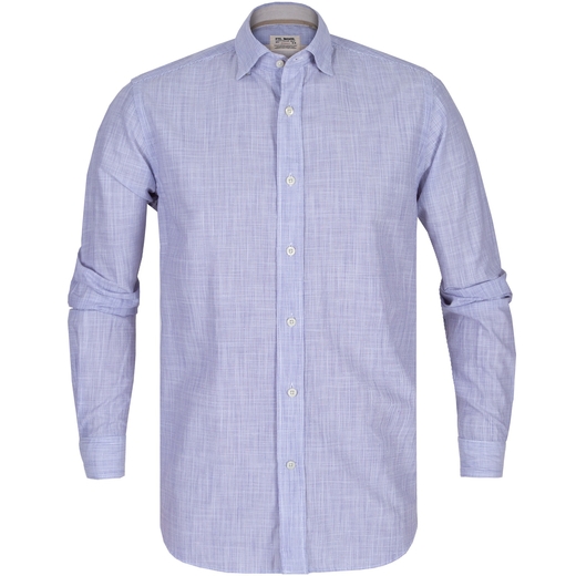 Treviso Micro Stripe Casual Cotton Shirt-on sale-Fifth Avenue Menswear