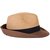 Two-tone Straw Trilby Hat
