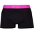 3 Pack Black Trunks With Multi Coloured Bands