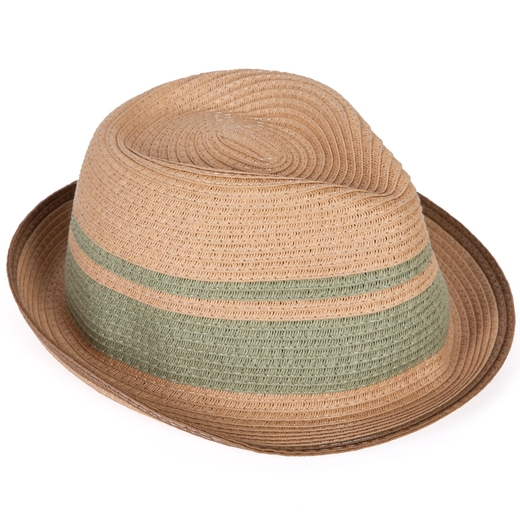 Block Stripe Trilby Hat-new online-Fifth Avenue Menswear