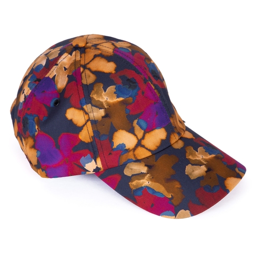 Marsh Marigold Print Cap-new online-Fifth Avenue Menswear