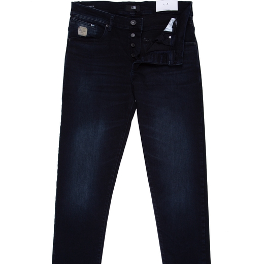 Darell-X Aello Slim Tapered Fit Double Dye Stretch Denim Jean-new online-Fifth Avenue Menswear