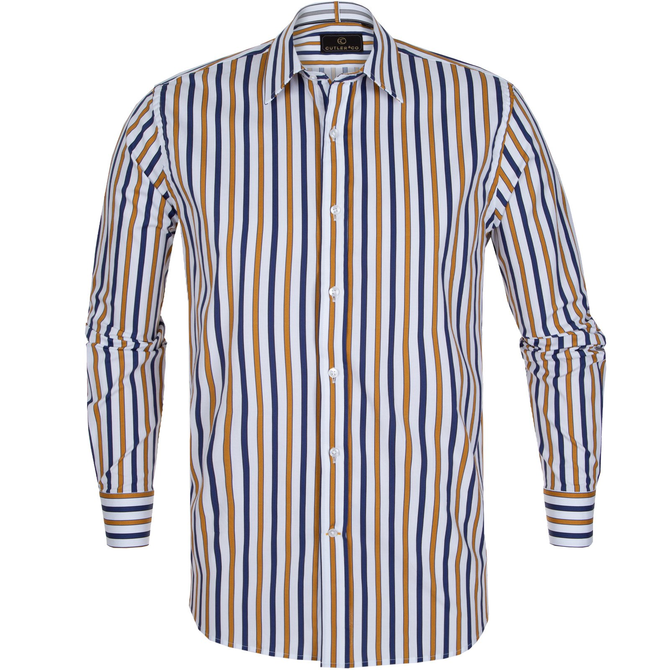 Blake Stripe Stretch Cotton Shirt