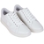 Athene Emboss "D" Faux Leather Sneakers