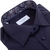 Contemporary Fit Luxury Cotton Twill Dress Shirt With Paisley Print Trim