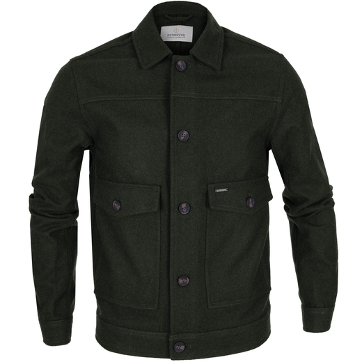 Dennis Wool Blend Military Style Casual Jacket-new online-Fifth Avenue Menswear