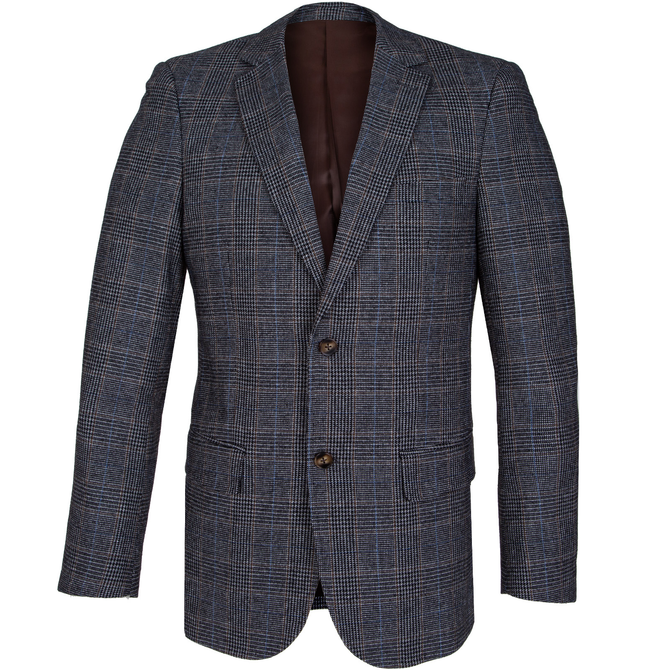 Johnson Wool Blend Check Dress Jacket