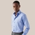 Slim Fit Micro Check Dress Shirt