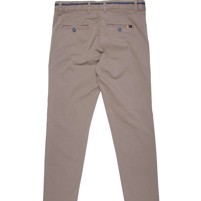 Garment Dyed Stretch Cotton Chino - Trousers-Casual : Fifth Avenue ...