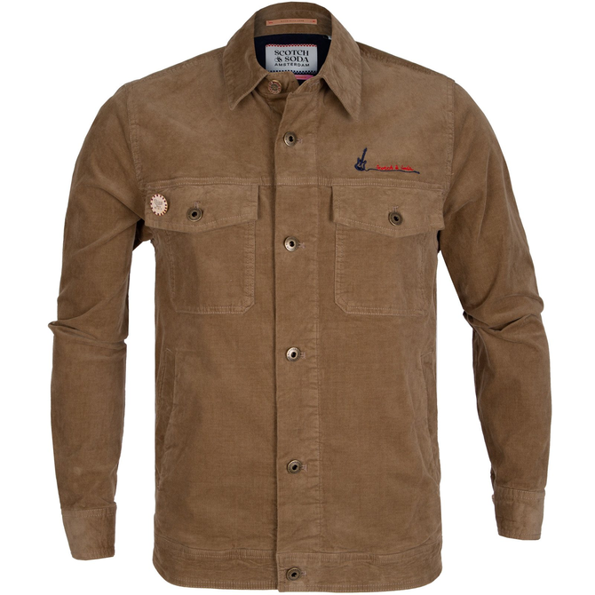 Fine Cord Trucker Jacket