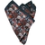 Floral Pattern Silk Pocket Square