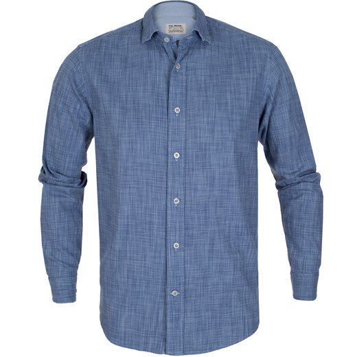 Treviso Light Flannel Cotton Check Shirt-new online-Fifth Avenue Menswear