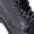 Black Pampero Zip & Lace Italian Leather Boots