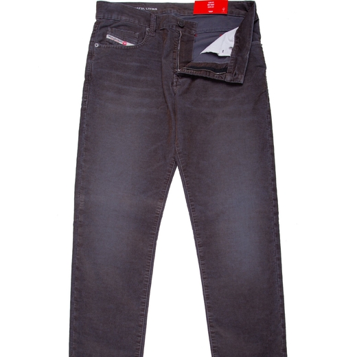 D-Strukt Slim Fit 2-Tone Cord Jeans-on sale-Fifth Avenue Menswear