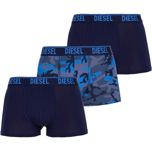 Damien 3 Pack Navy Camo Boxer Trunks-new online-Fifth Avenue Menswear