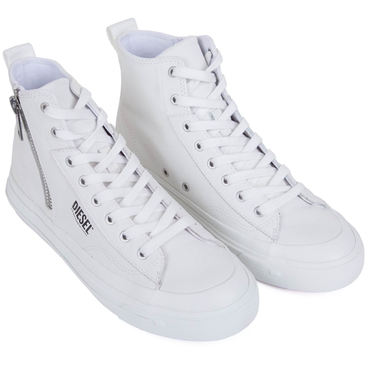 Athos Zip-up Hi-Top Leather Sneaker-new online-Fifth Avenue Menswear