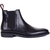 Cedric Black Leather Chelsea Boots