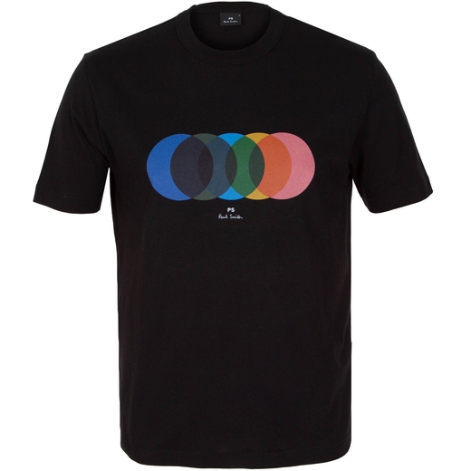 Organic Cotton Circles Print T-Shirt-new online-Fifth Avenue Menswear