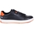 Albany Black & Orange Leather Sneakers