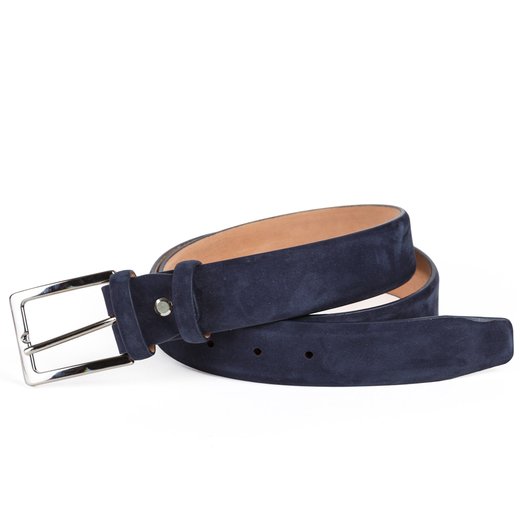 Luxury Nubuck Leather Dress Belt-gifts-Fifth Avenue Menswear