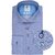 Micro Print Stretch Cotton Dress Shirt