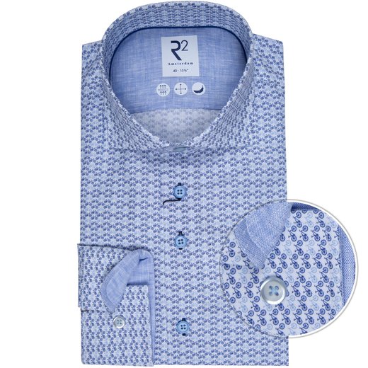 Mini Bicycles Print Stretch Cotton Dress Shirt-new online-Fifth Avenue Menswear