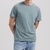 Slim Fit McQueen Slub Crew Neck T-Shirt