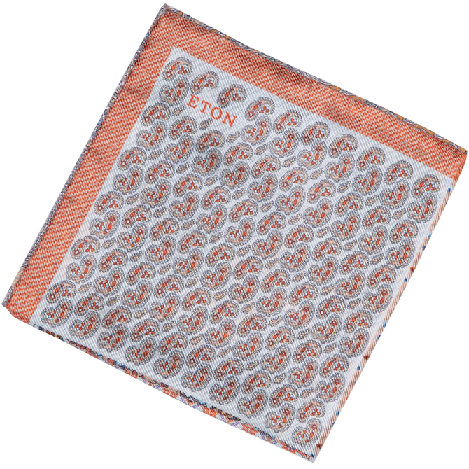 4 Way Print Silk Pocket Square