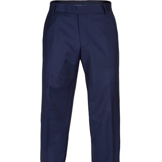 Rebellion Navy Blue Dress Trouser-essentials-Fifth Avenue Menswear