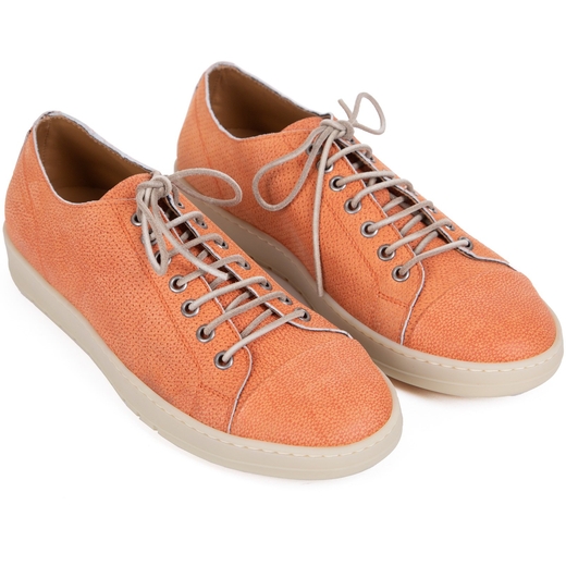 Arao Washed Leather Sneakers-new online-Fifth Avenue Menswear