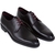 Bayard Black Leather Derby Dress Shoes