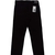 Taper Fit Black Garment Dyed Stretch Organic Cotton Jeans