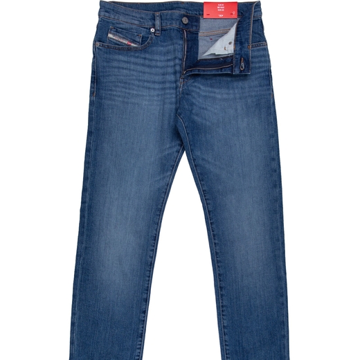 D-Strukt Slim Fit Mid Aged Stretch Denim Jeans-new online-Fifth Avenue Menswear