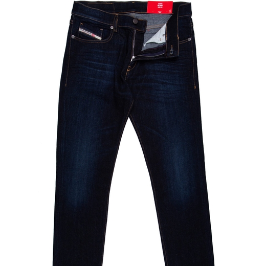 D-Strukt Slim Fit Dark Aged Stretch Denim Jeans-new online-Fifth Avenue Menswear